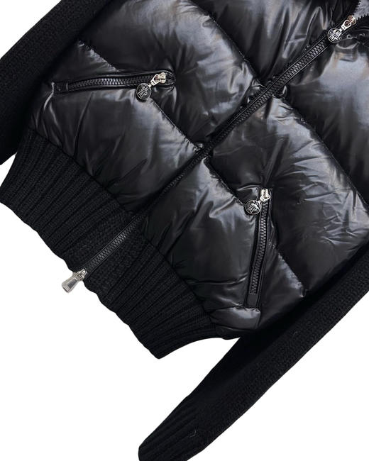 女款拼接针织羽绒服018 商品图2