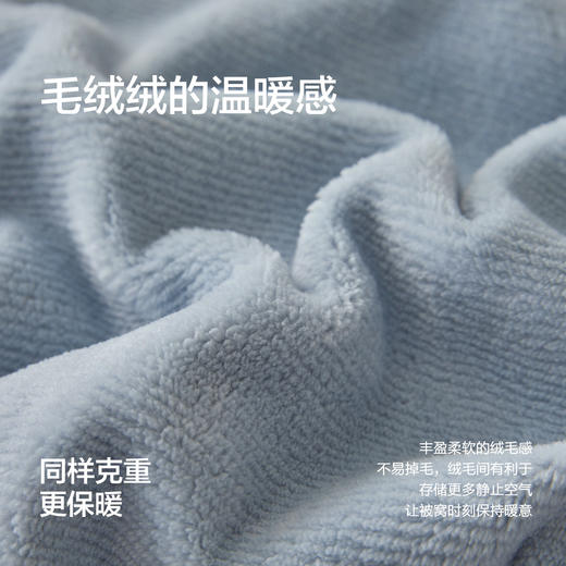 水星家纺A类抗静电牛奶绒对枕套暖绒枕头套一对装双人保暖床品 商品图1