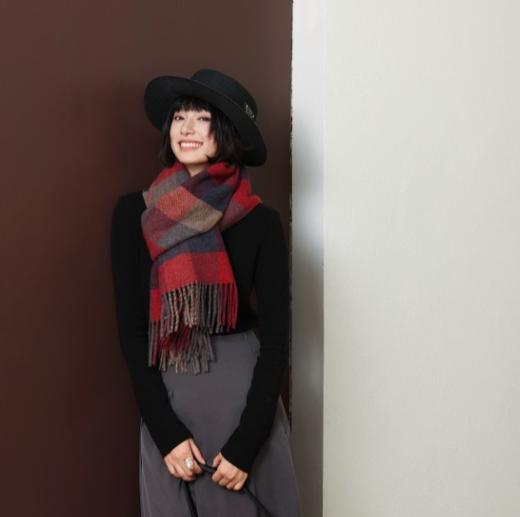 清仓特惠丨任意2件-20【大尺寸可做盖毯披肩】C&C时尚轻奢感围巾 牛皮纸礼袋装 商品图12