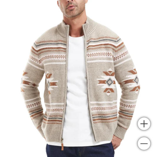 到手价338元 Frye男士全拉链毛衣 美国代购，无中文标签，介意慎拍 商品图5