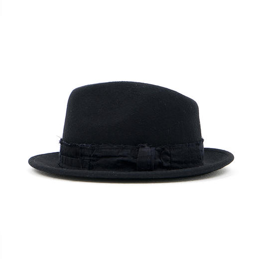 KUON Boro Fedora Hat 日本古布拼接礼帽 商品图3