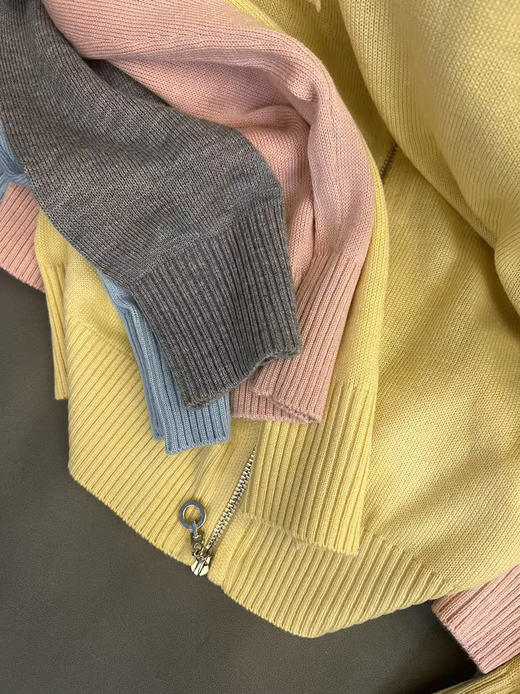 全羊毛！妖精经典同款~！花边小香风针织开衫！ 商品图14