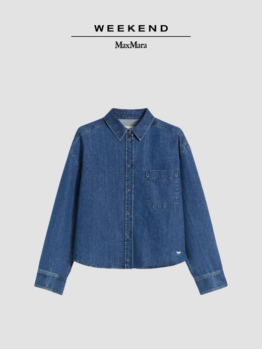 2FWeekend MaxMara 2025秋冬新款女装牛仔衬衫吊牌价2600元 商品图3