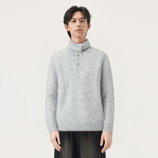 gxg.jeans男装冬季热卖翻领毛衫J24X204004 商品图1
