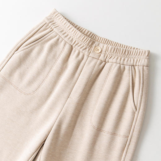 【绵羊毛+醋酸+7A润肤】【藏肉显瘦，秒变大长腿】秋冬新款SAKURA樱花羊毛醋酸薄绒萝卜裤原纱润肤樱花香薰锥形萝卜裤 商品图6