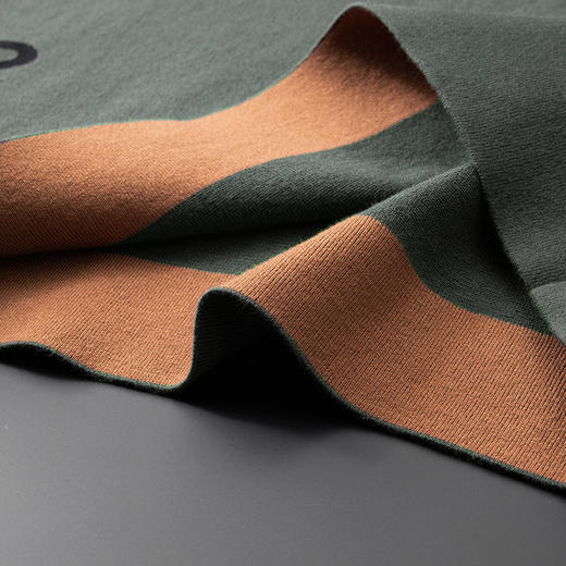 【DDS】大依优型大码男装秋季圆领短袖打底衫时尚休闲商务提花针织衫短袖 商品图3