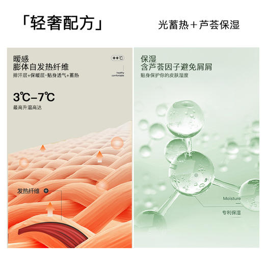 Bimilie 光蓄热芦荟保湿内衣 商品图5