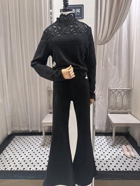 【门店同款】ENJOY冬季自由意志温柔蕾丝拼接上衣 159844264