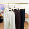 山本裤！女秋季九分直筒老钱风爆款质感天丝大码显瘦小个子弯刀裤！ 商品缩略图2