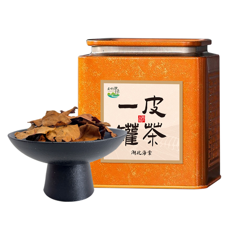 五峰特产 一皮罐茶海棠茶100g/罐