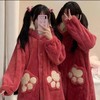 史迪仔睡袍冬季长毛舒棉绒美乐蒂大眼仔家居服加厚可外穿家居服 商品缩略图2