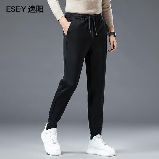【加绒-运动裤】逸阳冬季男士热卖休闲运动保暖裤子1350 商品图5