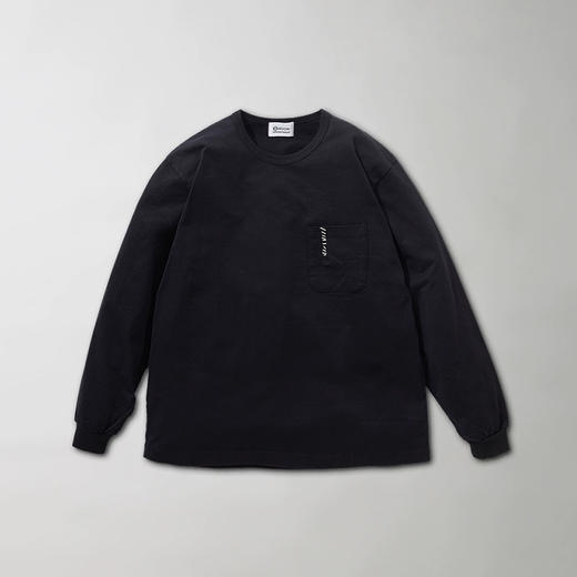 KUON Sashiko L/S Tee 日本手缝刺子长袖圆领T恤 商品图0