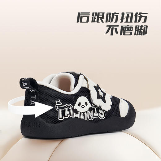 【新品】泰兰尼斯秋季婴童段可爱动物网布透气学步鞋T01T5C8841 商品图4