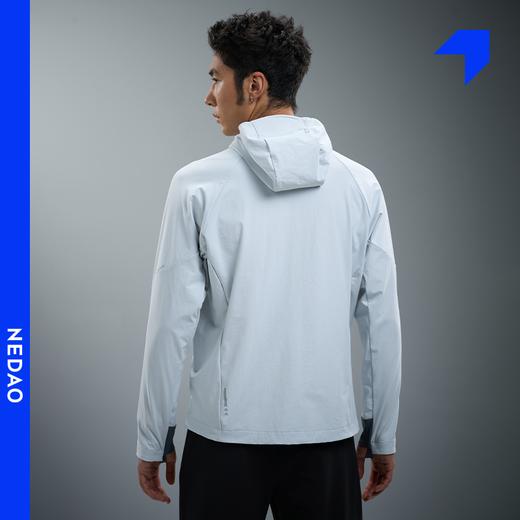 NEDAO内道新品云绒带帽软壳男防风保暖连帽跑步运动户外外套 商品图4