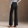 QYM 2531-Y毛呢微喇裤垂感休闲喇叭裤时尚 商品缩略图2