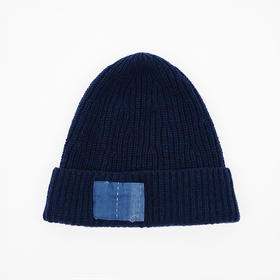 KUON Boro Patched Watch Cap 日本古布羊毛线帽 冷帽