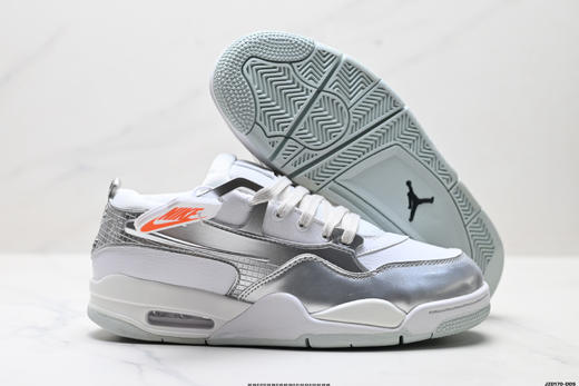 耐克乔丹Air Jordan 4 RM防滑简约低帮复古篮球鞋FQ7939-101男女鞋 商品图4