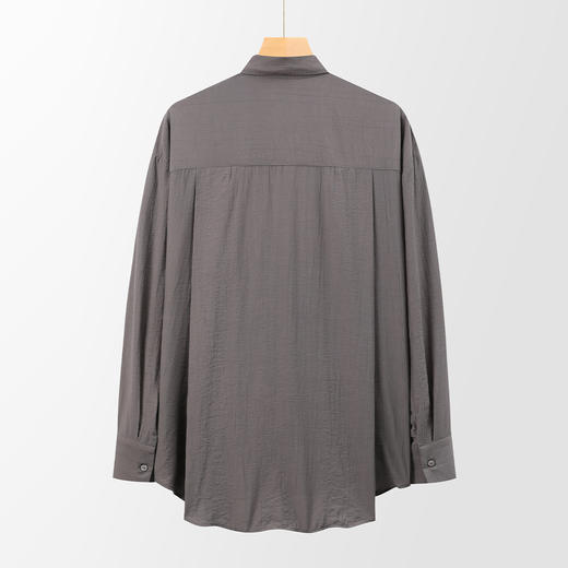 【简约纯色】罗蒙春秋女士长袖衬衫商务通勤衬衣女设计感时尚百搭日常 商品图3