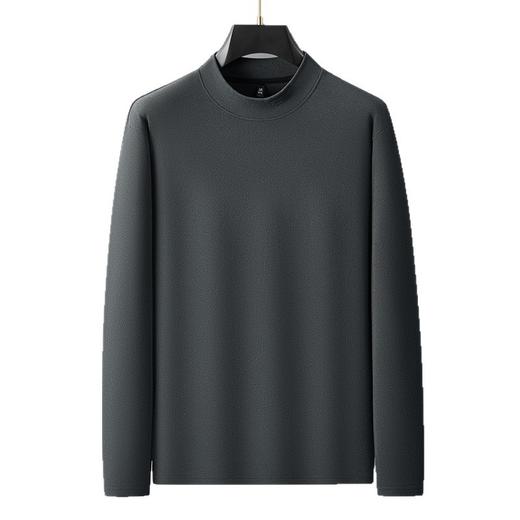【DWP】大依优型大码男装半高领打底衫秋冬长袖T恤保暖内搭百搭休闲商务长袖 商品图4