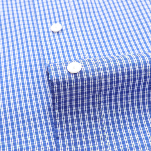 【棉混纺 清新格纹】罗蒙女士春秋长袖衬衫简约大众易打理舒适百搭商务女衬衣 商品图6