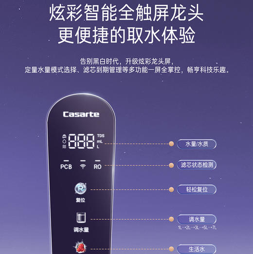 卡萨帝（Casarte）净水机 CKC1000-RZQ3U1 商品图2