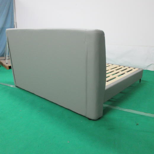 【OUTLET】大双人皮床 HC236 灰色 商品图8