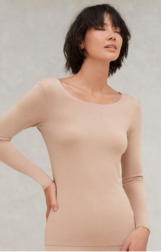 出口𝐀𝐢𝐦*𝐞𝐫爱m保暖套装 女款超细旦莫代尔系列➕男款奶皮轻暖系列 商品图6