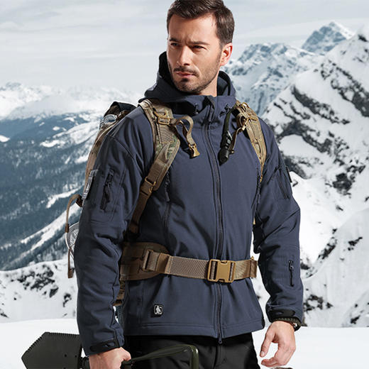 【防风保暖 战术装载】鲨鱼皮多用途战术软壳夹克ds（zb） 商品图4