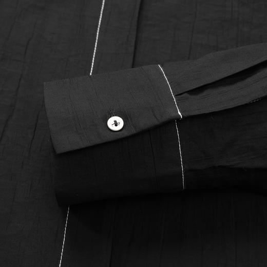 【商务优雅】罗蒙春秋女士长袖衬衫简约透气易打理日常衬衣女通勤工作 商品图6