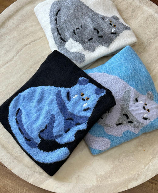 超治愈猫咪毛衣针织衫100 商品图4