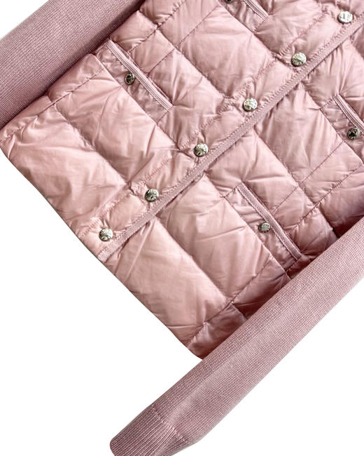 女款拼接针织羽绒服018 商品图2