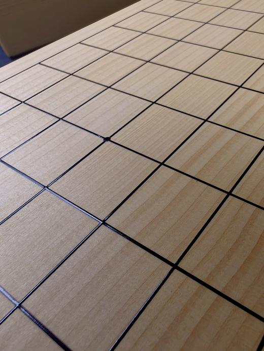 本榧2.1寸天元拼围棋盘 日本全新品三轮棋盘店 商品图2