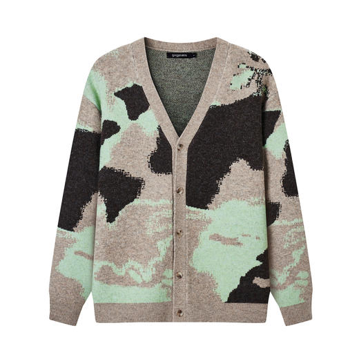 gxg.jeans男装冬季热卖开襟毛衫J24X304056 商品图4