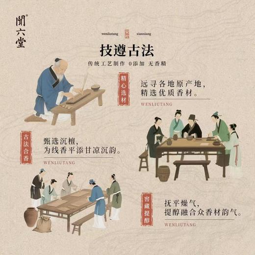 闻六堂 敦煌系列 线香 约11g/盒 商品图2