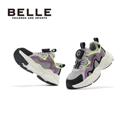 百丽儿童秋季新款网面老爹鞋BL5338舒适运动鞋 商品图11