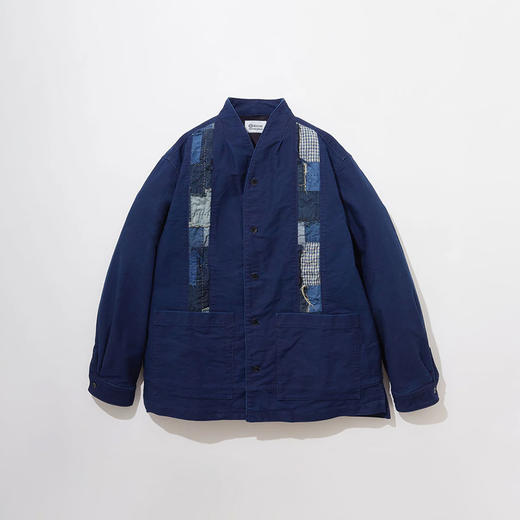 KUON Boro Striped Shirket 古布拼接和式风夹克外套 商品图2