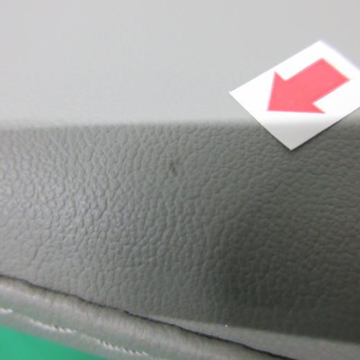 【OUTLET】大双人皮床 HC236 灰色 商品图3