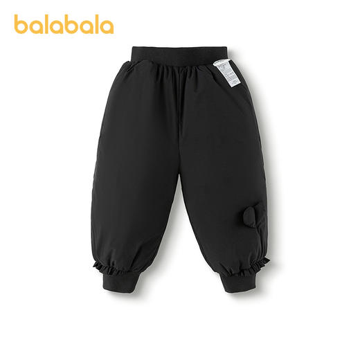 巴拉巴拉宝宝长裤女童羽绒裤2025新款冬装保暖束脚裤 商品图4