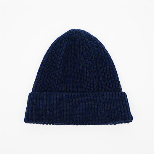 KUON Boro Patched Watch Cap 日本古布羊毛线帽 冷帽 商品图3