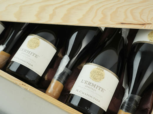 法国罗纳河谷2006年莎普蒂尔酒庄埃米塔日隐士园西拉干红 商品图3