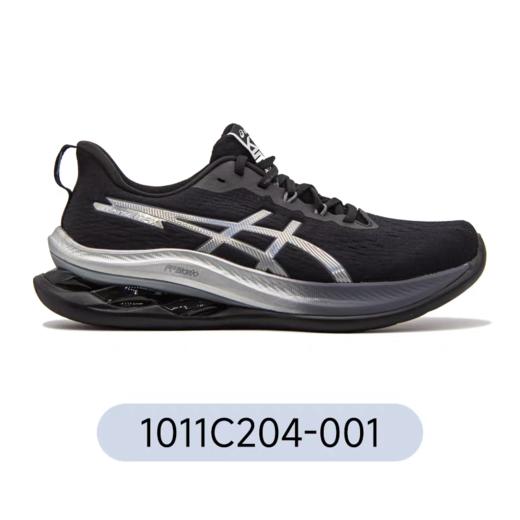 【云粉节】【8折】7楼ASICS亚瑟士男式跑步鞋1011C204-001吊牌价1390折后价1112 商品图0
