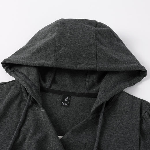 奢姿大码女装2025秋季胖妹妹时尚不规则设计上衣松紧腰长裤两件套9953994312AB 商品图2