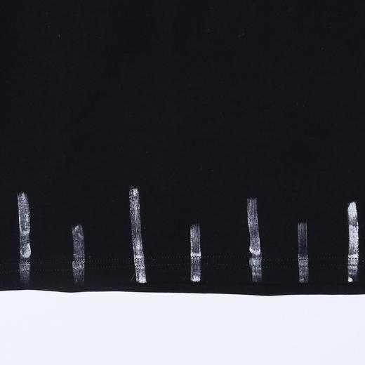 T4870SDSA秋冬新款痞帅男装韩版撞色印花半高领长袖T恤百搭时尚上衣 商品图3