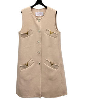 女款羊毛呢背心裙023