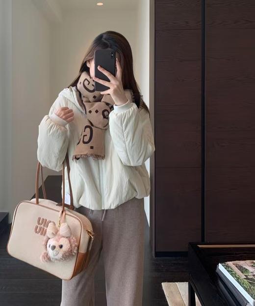 Lu*家同款W-R夹棉防风防水连帽外套 商品图5