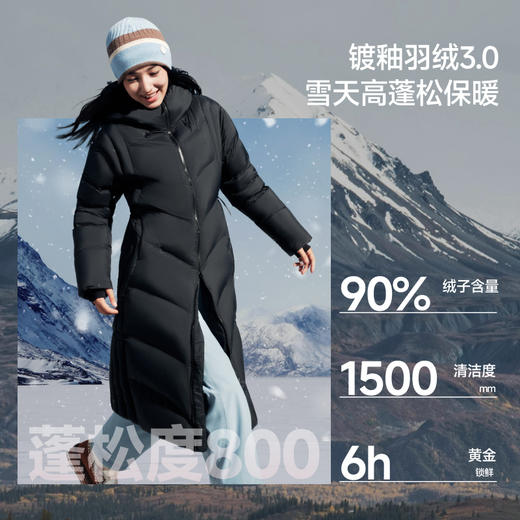 【蕉下精选】蕉下女士高蓬松羽绒服（长款、极暖）HD00425 商品图2