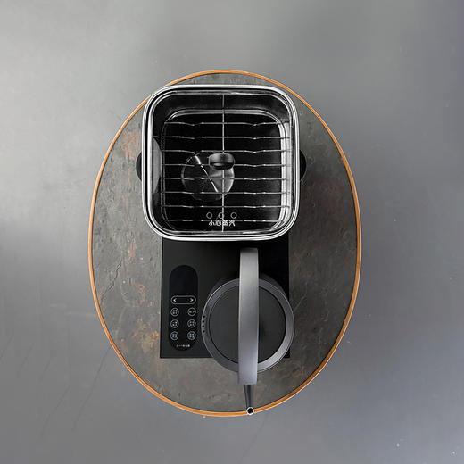 哲品x清庭「Tea Dimension」静月D1竹制茶台车 商品图5