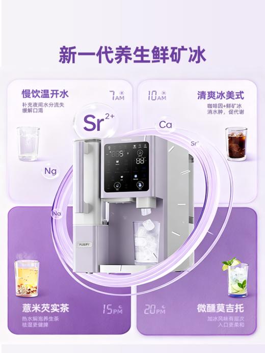 韦思卡尔制冰台式净饮机冰块即热直饮水机净水器矿化家用 商品图1