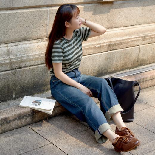 纪华菲羊皮德训鞋|羊皮鞋面+专利乳胶鞋垫，2.5cm内增高，上脚透气软弹 商品图1